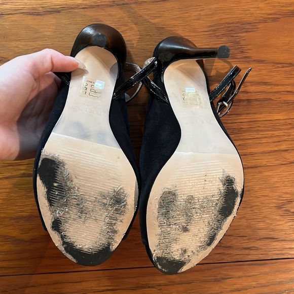 Reiss Rena black toe heels - Picture 3 of 4